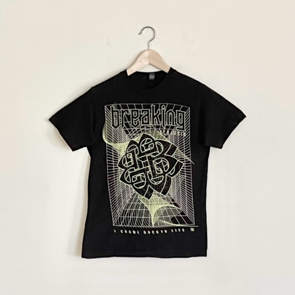 Breaking Benjamin 2019 I Crawl Back To Life Tour Black Concert T Shirt Adult S
